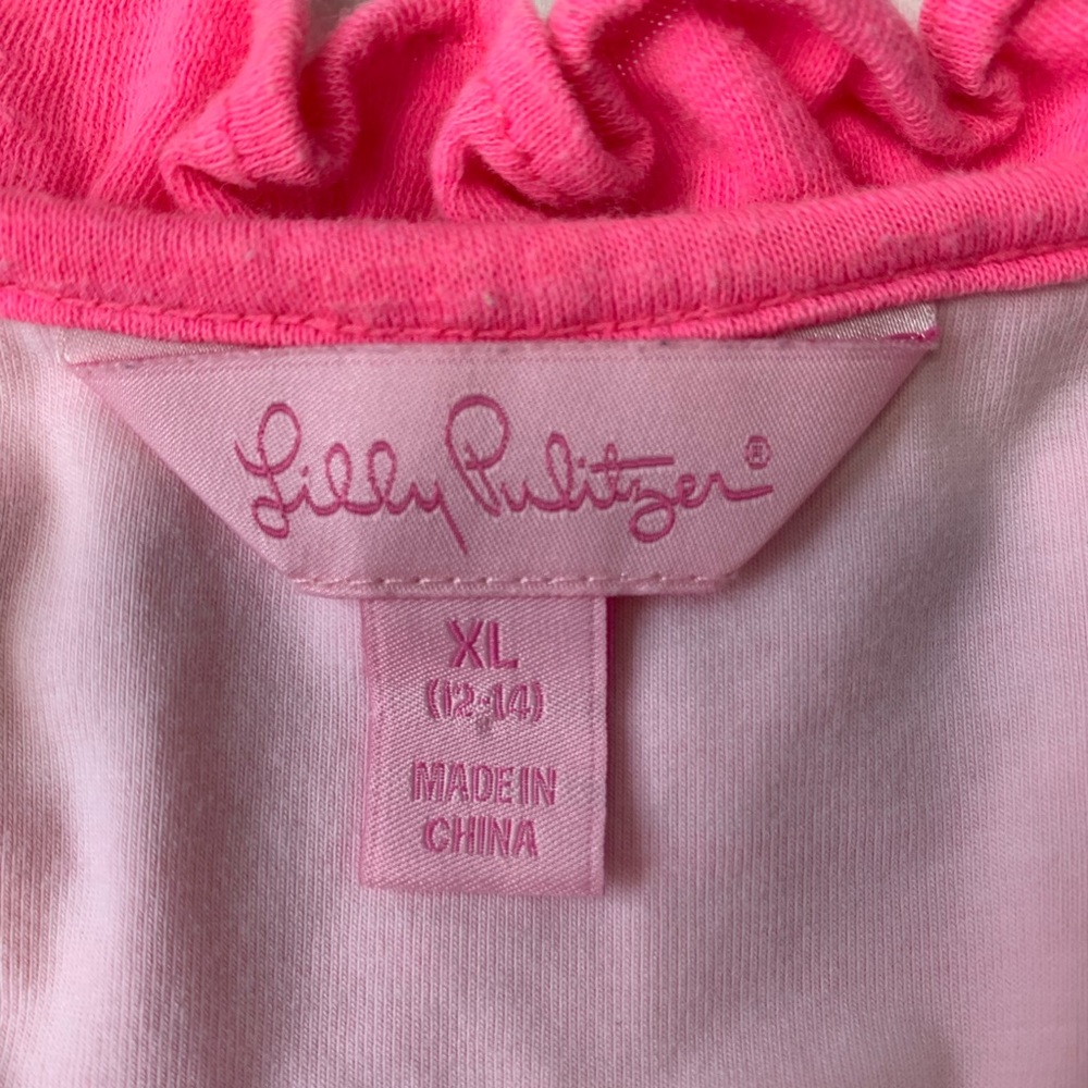 Lilly Pulitzer Claire dress in Multi Casa banana size XL 12-14 - Picture 8 of 8